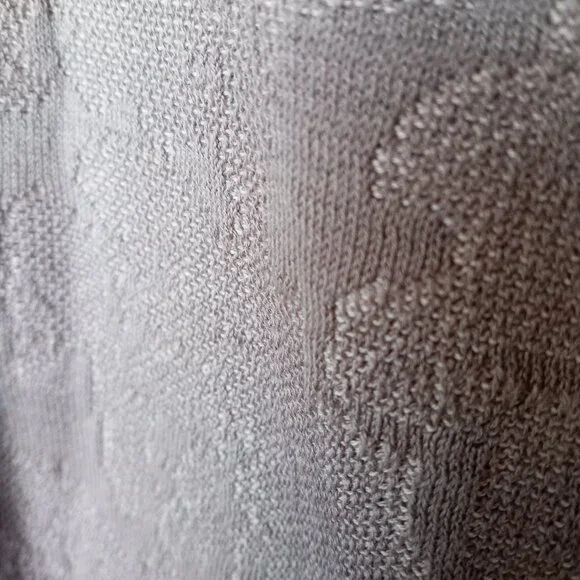 Dana Buchman Grey Damask Open Cardigan Sweater Kimono sz M  NWT  /B8 - Picture 5 of 10